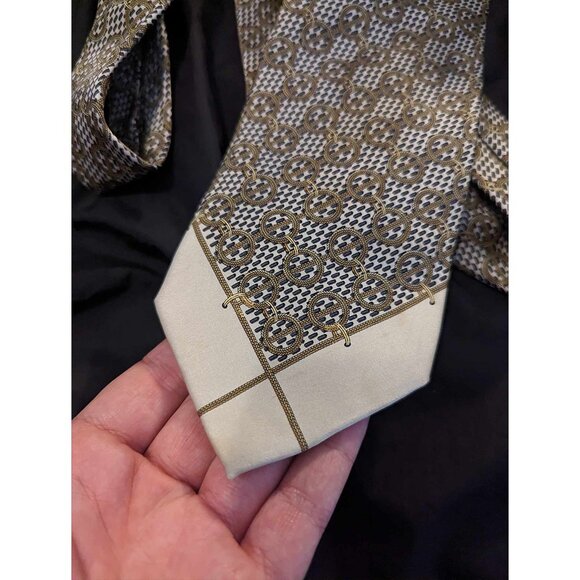 GIANFRANCO FERRE - Silk scarf tie - Picture 3 of 5